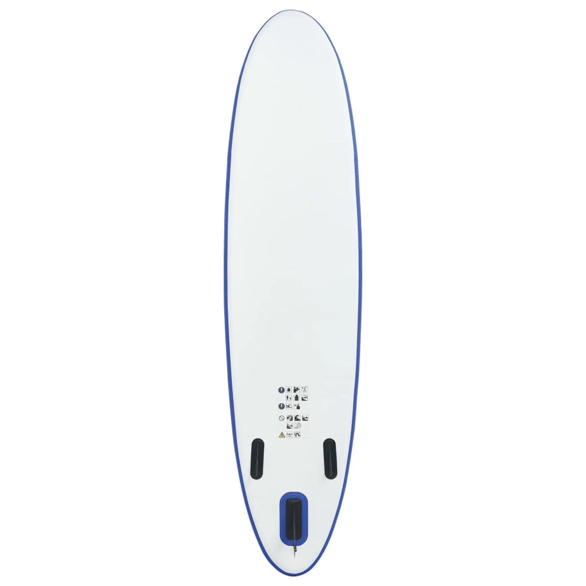 Paddleboard Blue Set White and Inflatable