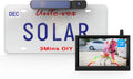 Reverse IP68 Plate Solar Vehicles Camera Camera for AUTO-VOX Camera License Wireless Waterproof Backup Trailer/SUV