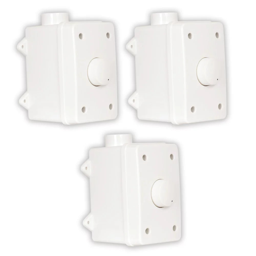 Controls OVCDW Set Piece Solutions White Weatherproof Theater Volume 3 Outdoor