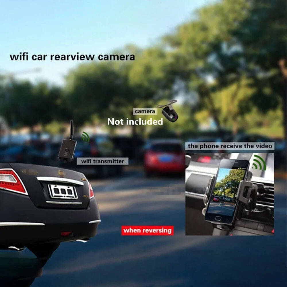 Ideal Easy Range Wifi Signal, Car Stable - Reversing AV View Transmitter for 50m Rear Camera to Camera Wireless Module -