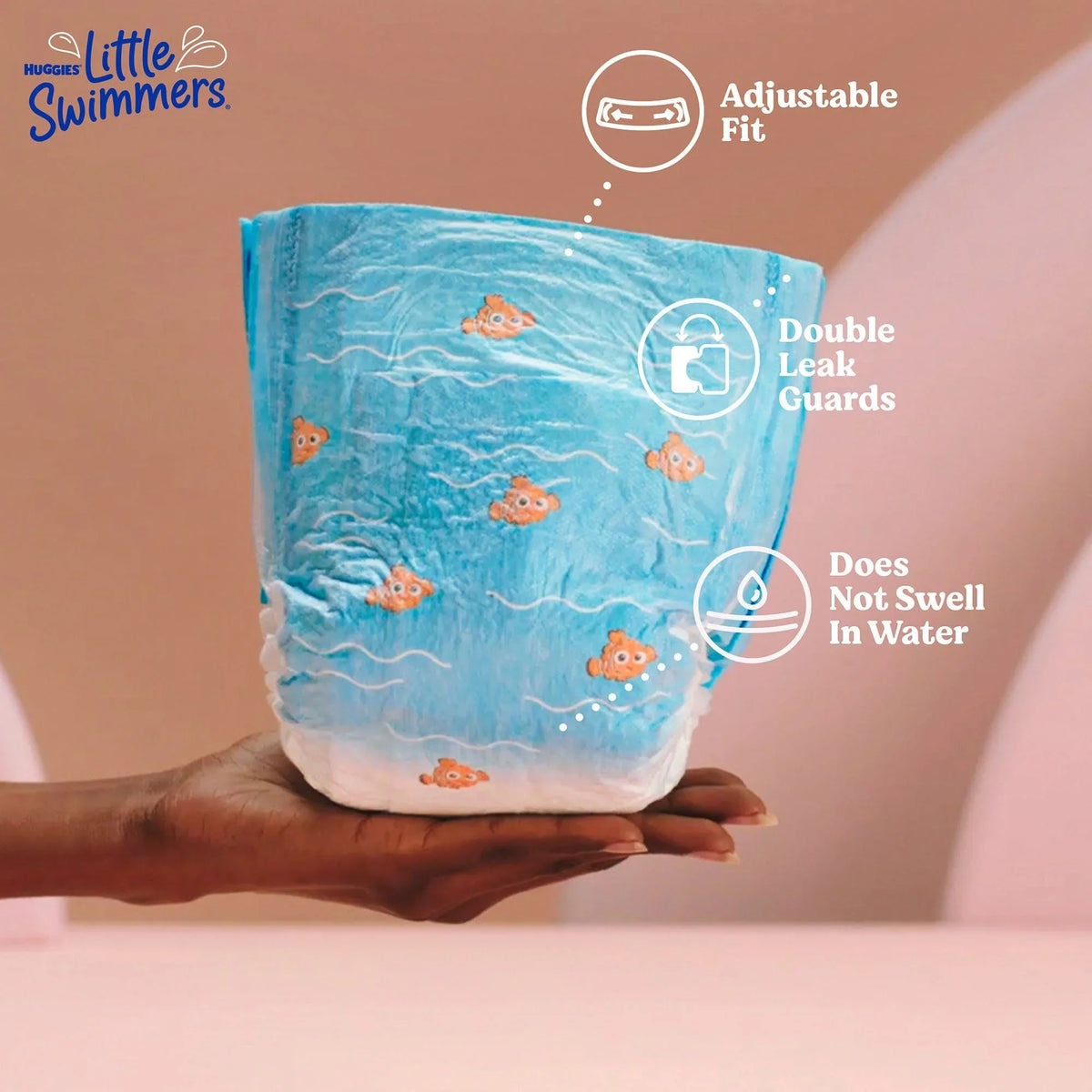 Huggies Swim Little (CS/88) Diaper, Medium Swimmers