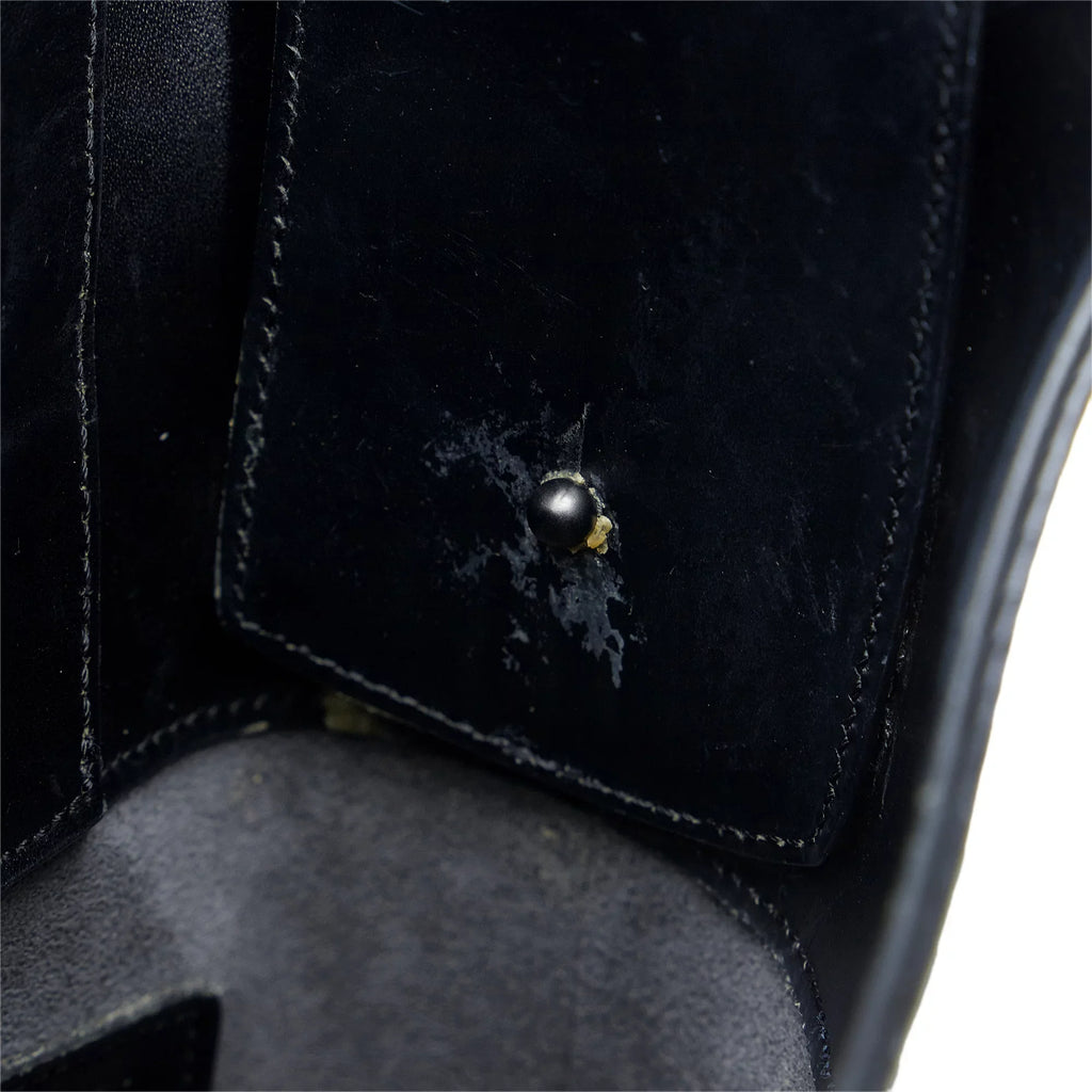 Epi Verseau Authenticated Unisex Pre-Owned Vuitton Bag Sac Louis Leather Shoulder (Fair) Black