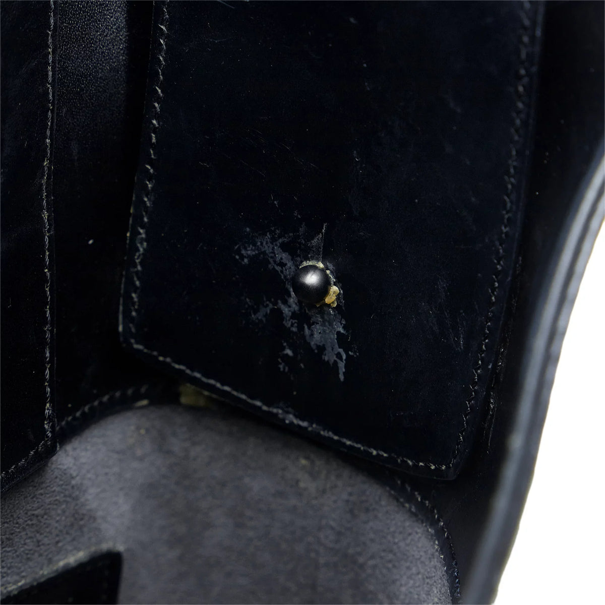 Epi Verseau Authenticated Unisex Pre-Owned Vuitton Bag Sac Louis Leather Shoulder (Fair) Black