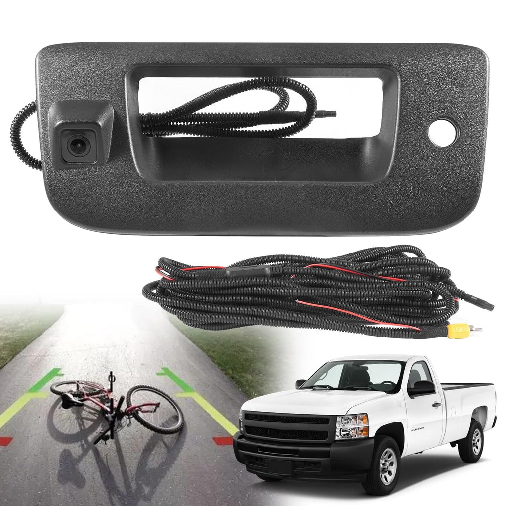 View Handle Camera Backup 2007-2013 Chevy 22755304 Silverado/GMC Sierra Rear for Tailgate