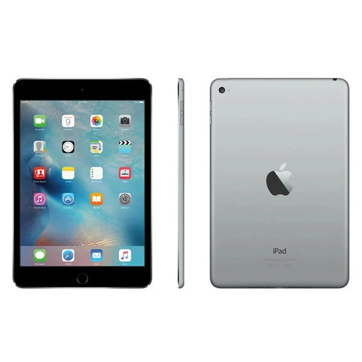 2GB Mini Generation RAM (Refurbished) Ipad Storage 128GB Wifi DualCore Tablet Apple 4th Restored A8