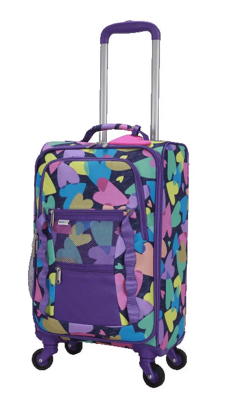 PC SOFTSIDE WITH CRCKT SPREAD CUBE 3 AND LUGGAGE TAG PACKING LOVE