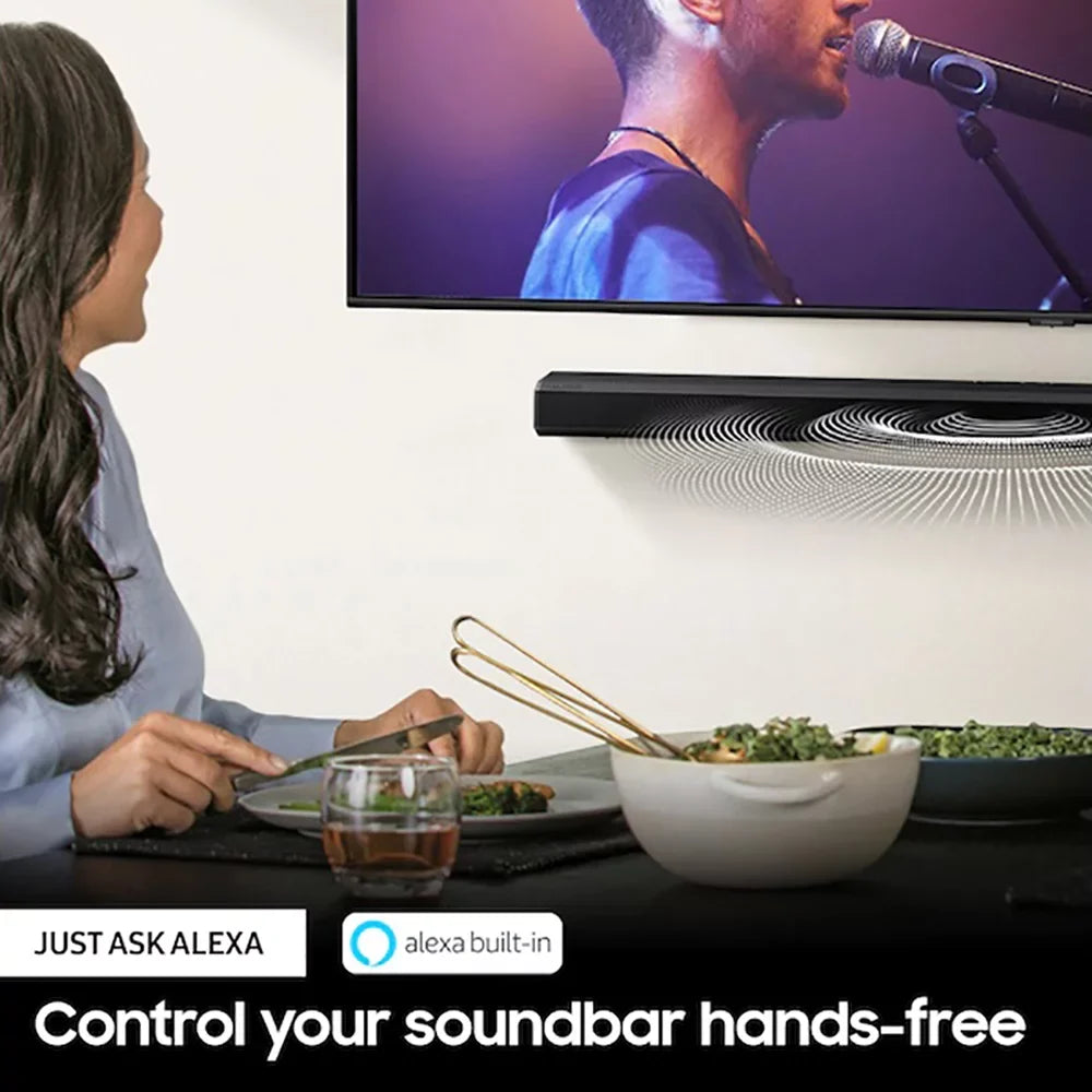 Streaming / HDMI Plan (2021) w/ with Protection Wireless Active Samsung 7.1.2ch + DTS:X Extended HW-Q900A/ZA Kit Cables Dolby + Bundle Subwoofer Atmos Deco Software with 2x Gear HW-Q900A Soundbar
