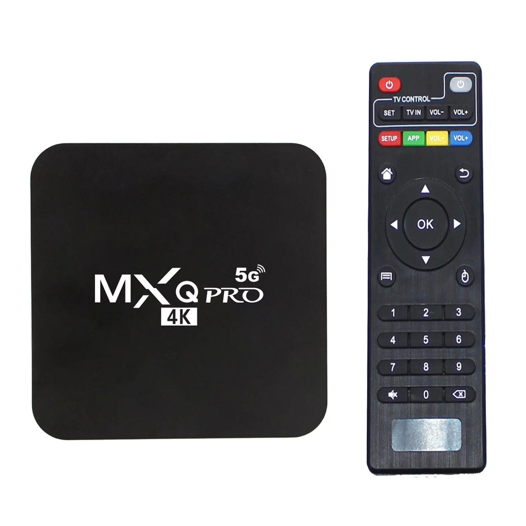 TV H.265 Quad 2GB Smart 3D Box ROM MXQ Pro Home Box 16GB Dual 2.4G/5.8G Android Core 12.1 Player Android Ram Band HD Media 5G WiFi