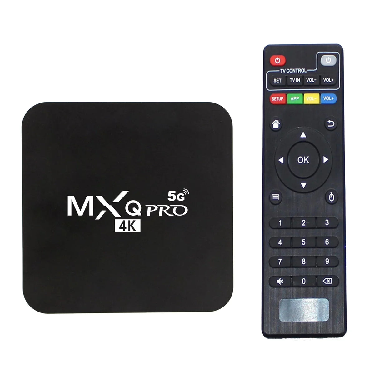 TV H.265 Quad 2GB Smart 3D Box ROM MXQ Pro Home Box 16GB Dual 2.4G/5.8G Android Core 12.1 Player Android Ram Band HD Media 5G WiFi