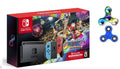 Ptech with Switch Deluxe Joy-Con, Nintendo Kart Month Blue & with Bundle Red Mario Membership 8 Spinner 3 &