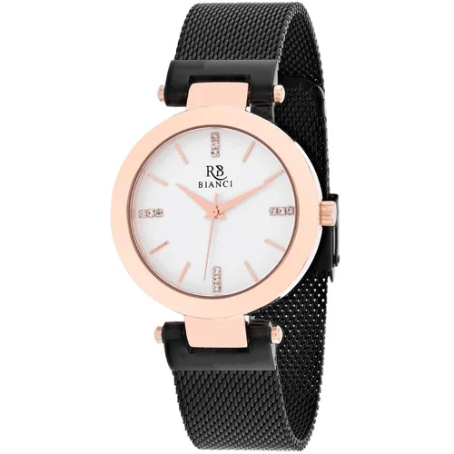 RB0404 Silver Dial Roberto - Cristallo Women's Watch Bianci