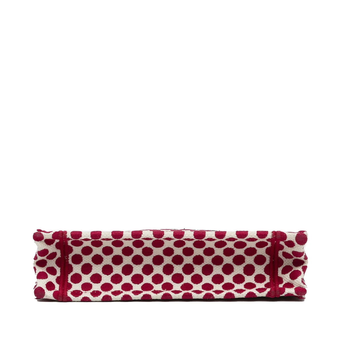 Mini Book Fabric Bag Canvas Pre-Owned Tote Tote Red (Good) Unisex Dior Authenticated Dioramour