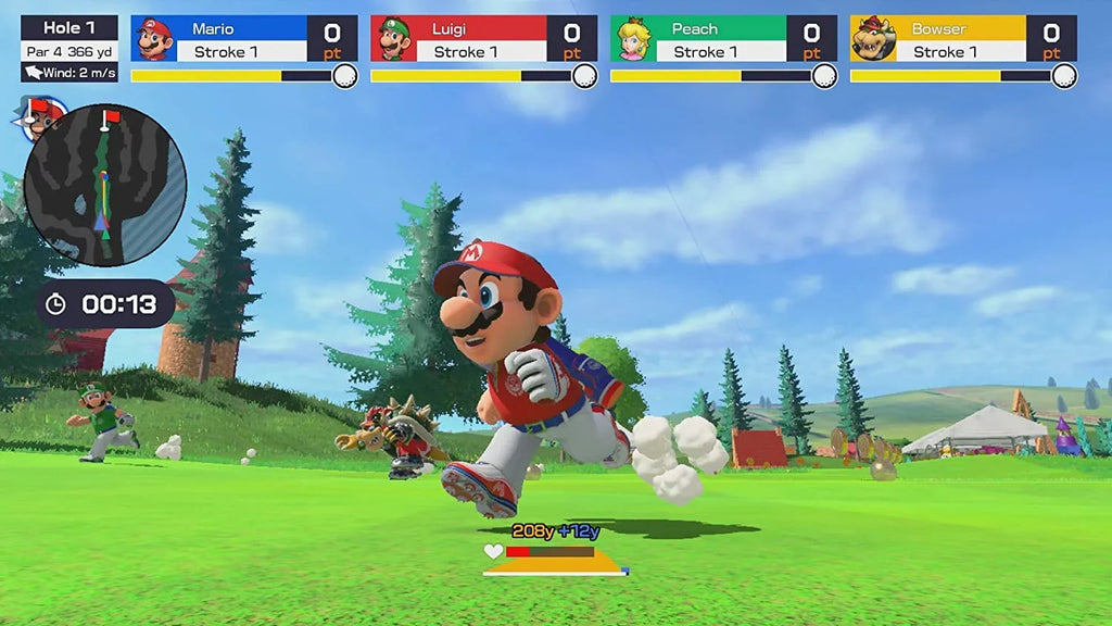 Golf: - Rush Super Nintendo Switch Mario