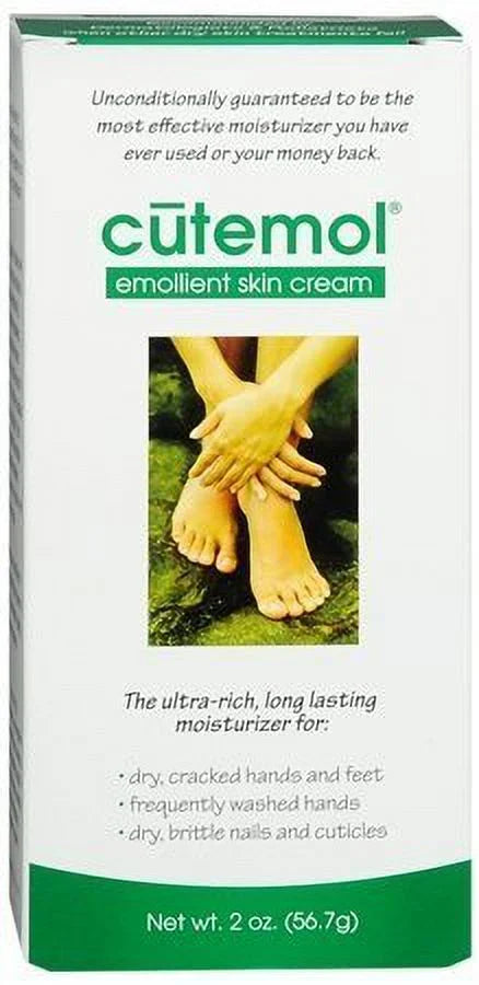 3 Cream oz, - Emollient Cutemol 2 Skin of Pack