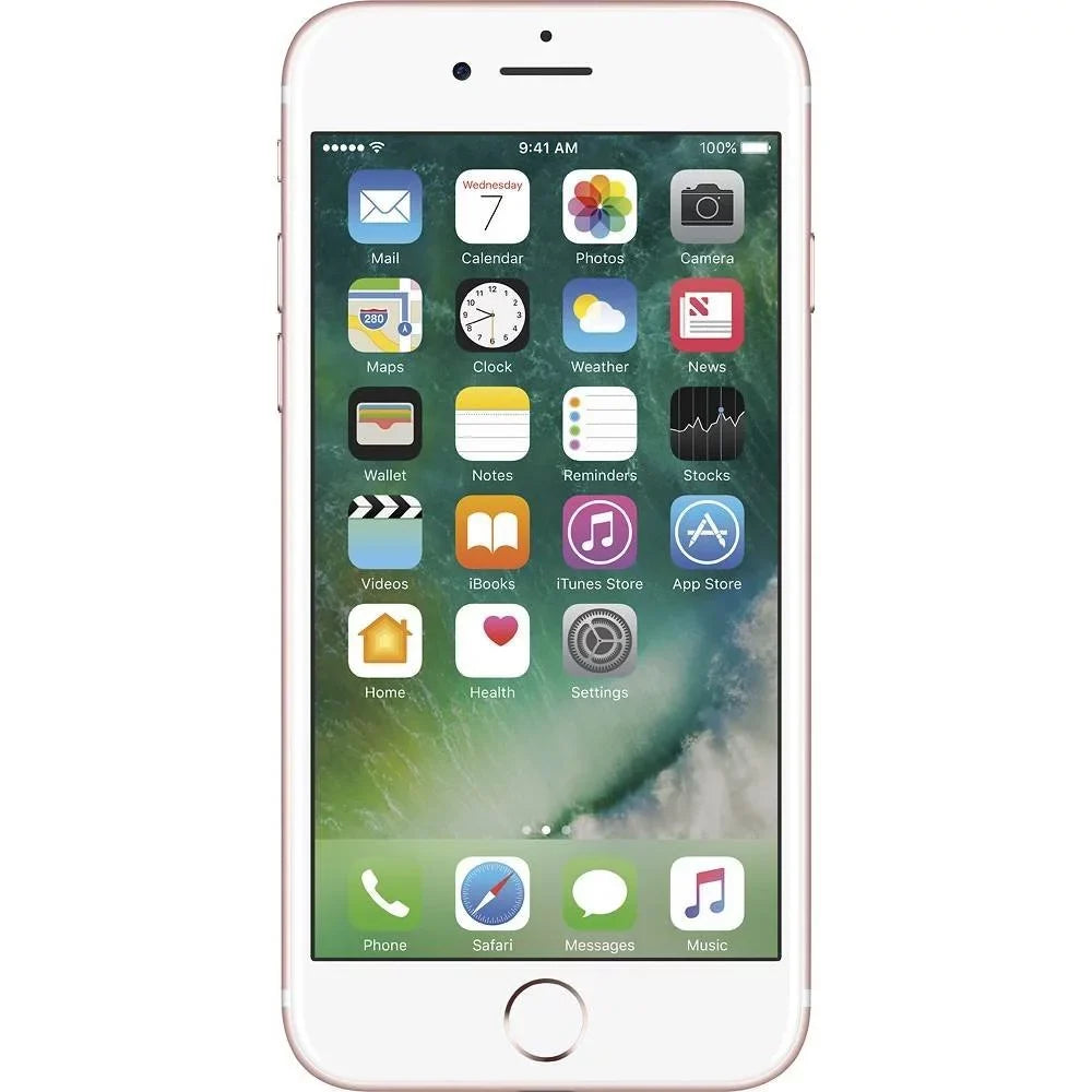 7 Restored (Cricket iPhone Apple (Refurbished) Rose Gold Wireless) 128GB
