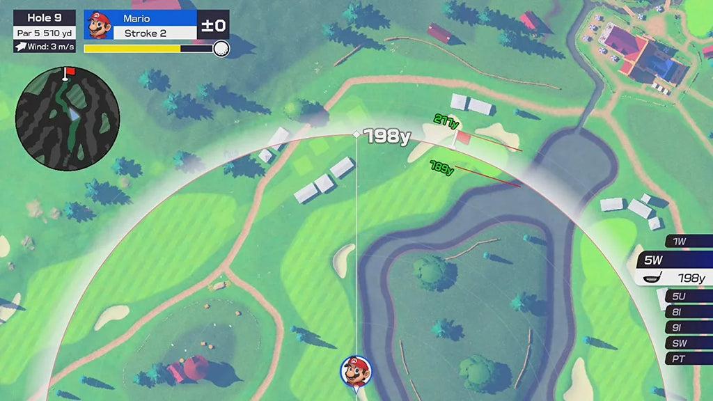 Golf: - Rush Super Nintendo Switch Mario