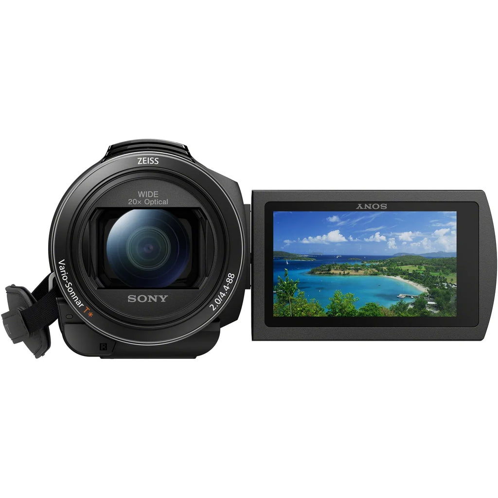 4K R CMOS Sony with AX43A Handycam Digital Sensor Video Camcorder Exmor