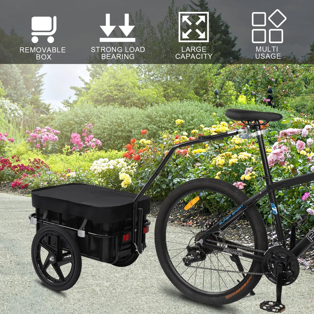 & Bicycle W/Universal Waterproof Cargo Bike Cover Trailer, Coupler Trailer PEXMOR Wagon