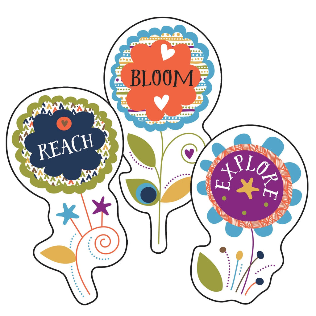 Set, Grow! Board Learn, K-5 We Carson-Dellosa We Mini Grades When You-Nique Bulletin Multicolor,