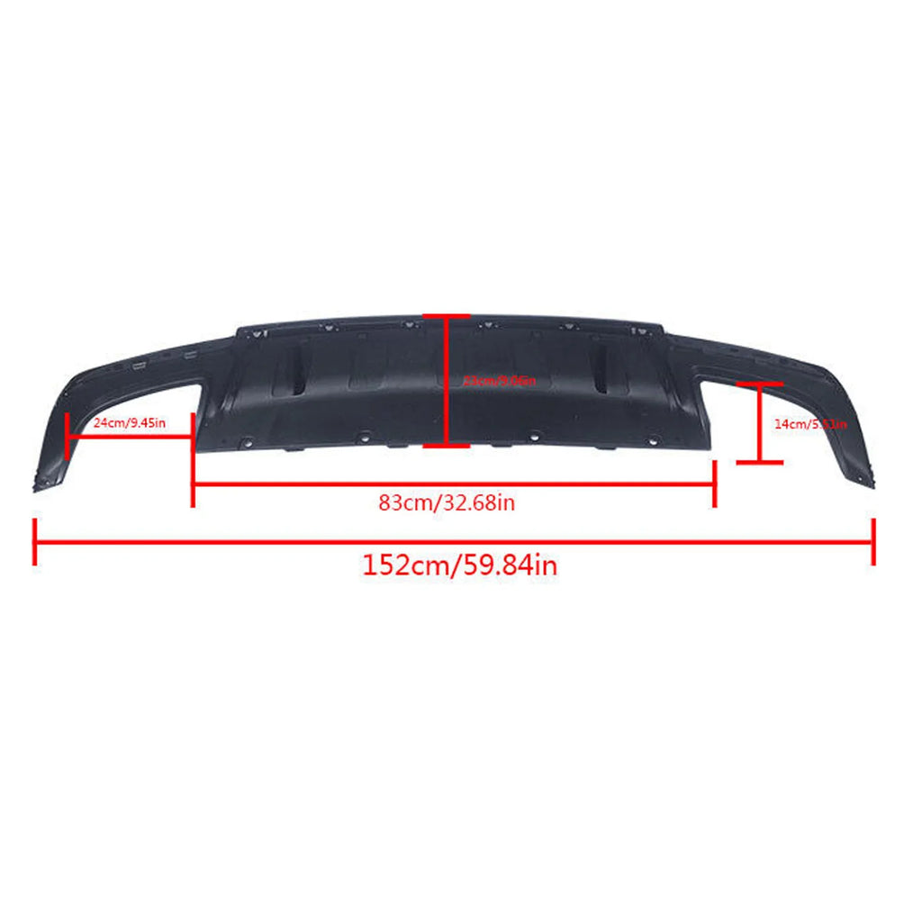 Diffuser Exhaust Fiber 300 Carbon SRT for Rear Style NINTE 2015-2022 Chrysler Square