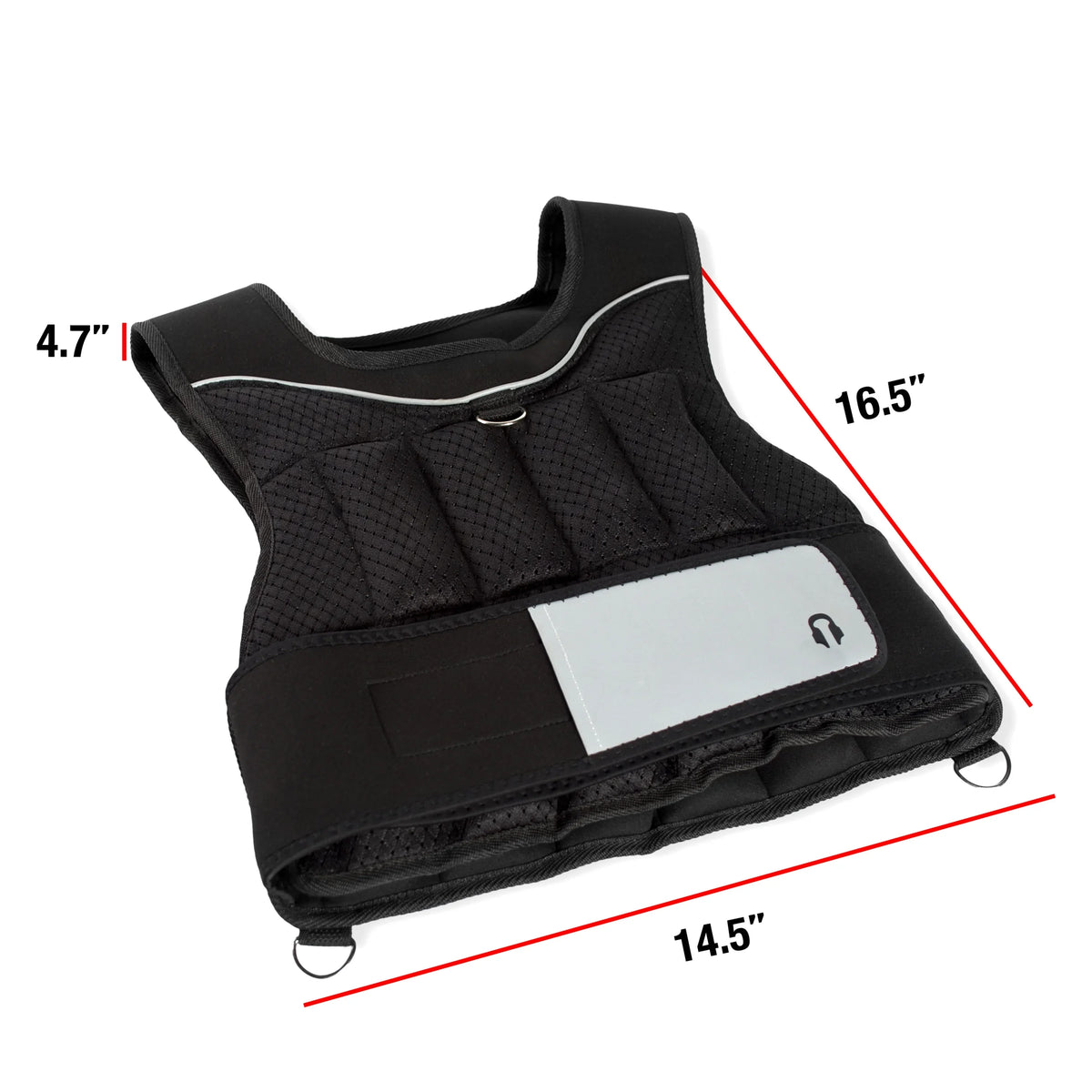 Adjustable Vest 20lb Works Weighted Training Athletic