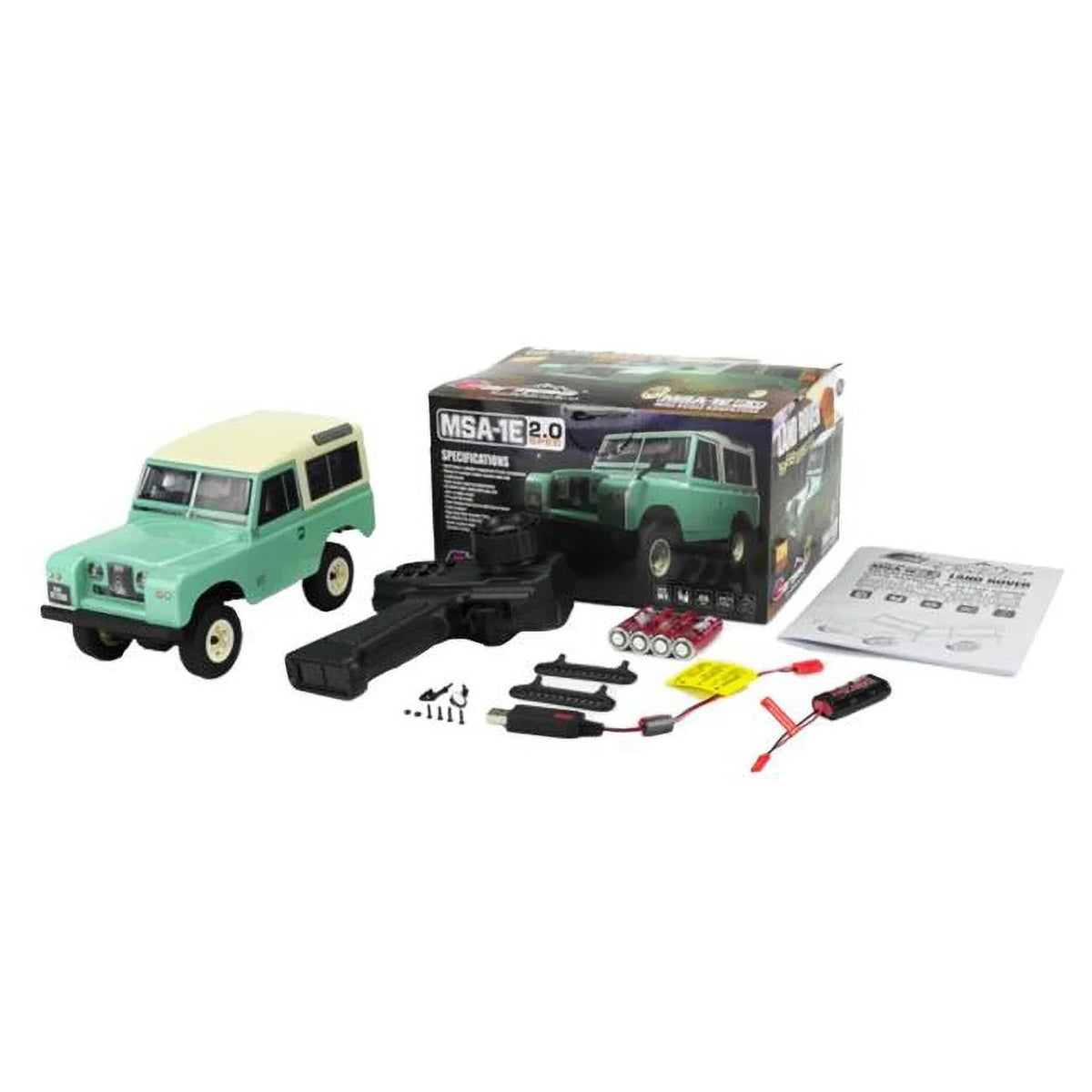 Land Rover Scale Crawler 2.0 1 24 4WD MSA-1E Car RTR S2A by