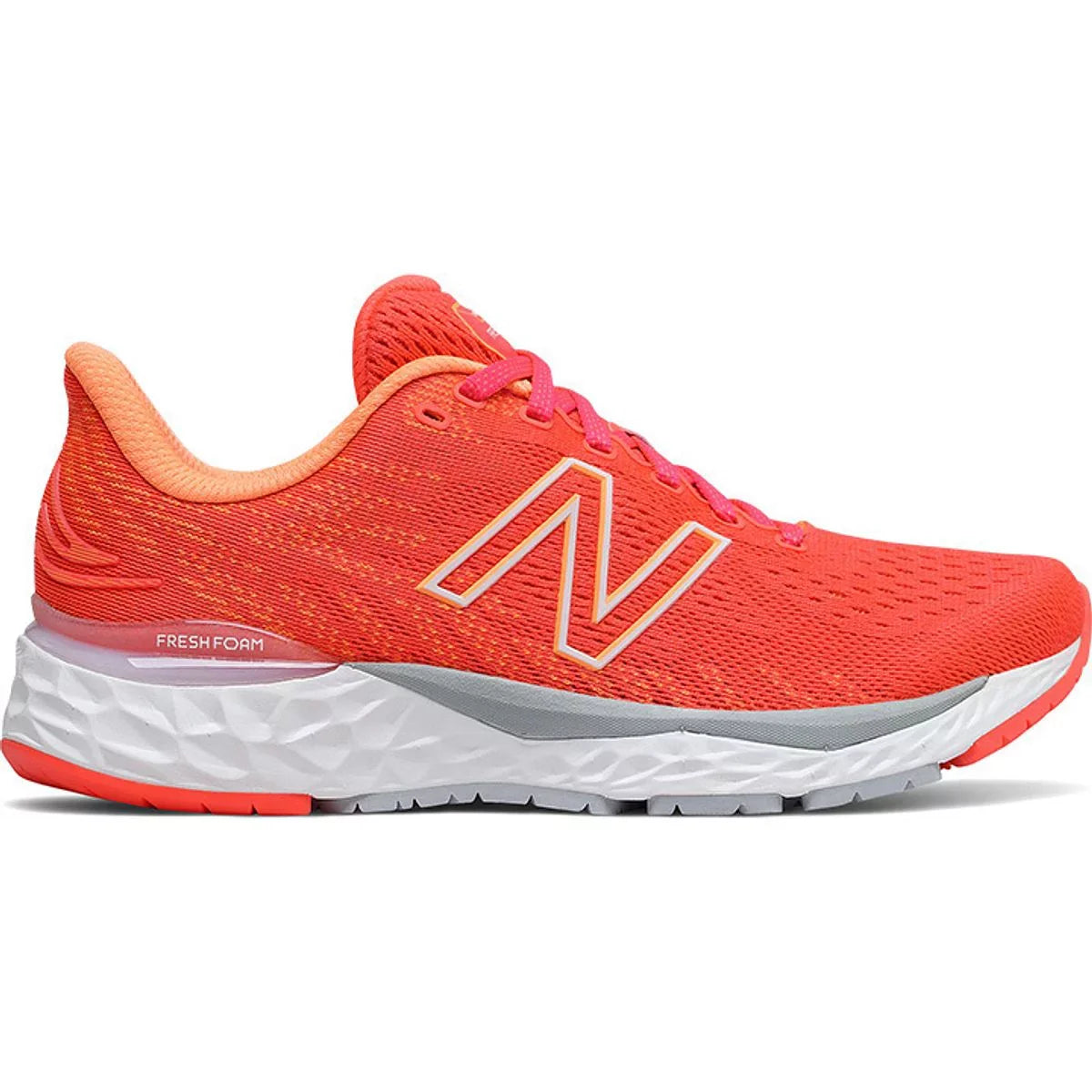 Fresh 880v11, Medium 10.5 Foam Punch, New Women's Coral/Citrus Balance