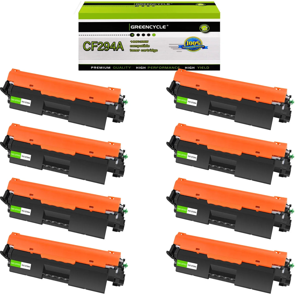 Laserjet M149 Printer Pro Pack 8 M118dw CF294A GREENCYCLE Toner 94A MFP M148dw M148fdw Compatible for Replacement Cartridge M149fdw with HP Black