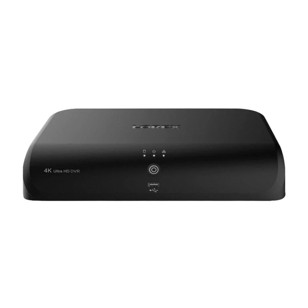 Home with Motion Capable Active 8 4 12 Smart DVR Fusion 4K Camera Compatibility Deterrence, Smart and Detection, Lorex Wi-Fi and Wired 2TB