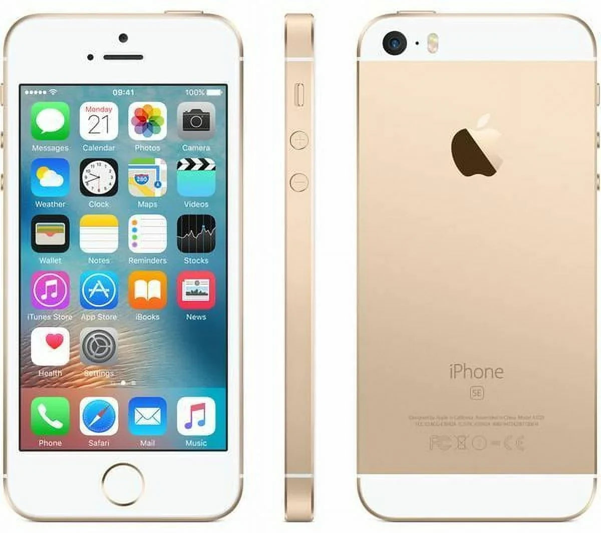 iPhone (Refurbished: Gold (Unlocked) Pre-Owned 32GB Good) A Apple SE