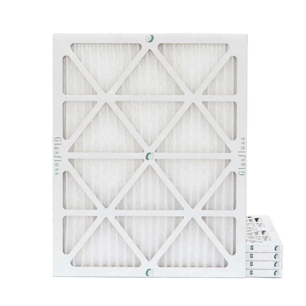 ) Quantity Glasfloss. Exact ( 10 MERV Size: 19-1/2 Air HVAC x 15-1/2 x 5 by 7/8 16x20x1 Pleated Filters