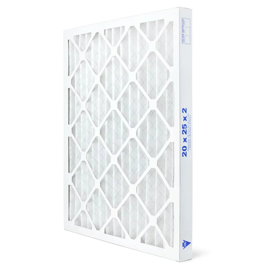 8 in Furnace 20x25x2 Filters Dust Pleated the Made Air Filter USA MERV AIRx Air HVAC Filter, 6-Pack, AC