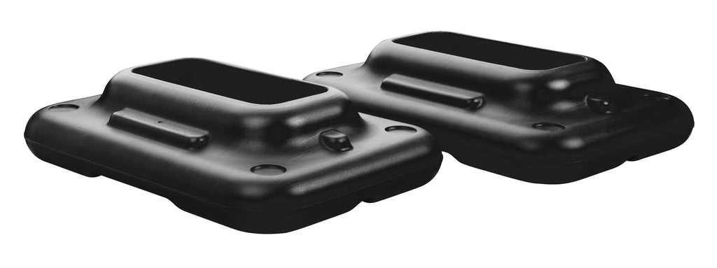 Black with Two Stepper Platform Circuit Size Aerobic Original Risers Grey The Original Step Nonslip and Platform