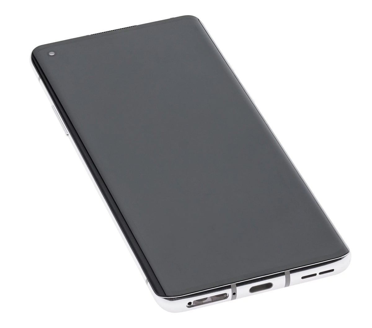 Assembly Replacement (Non-Verizon Compatible Frame Frame) OnePlus 5G OLED (Refurbished) 8 Silver) 5G UW (Polar For With /