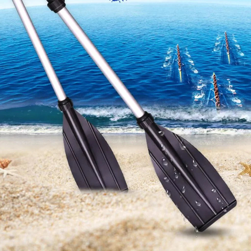 Heavy Aluminum Pair Boat - 1 for Kayaks inches 49.6 Alloy Rubber Dinghy Duty Lightweight Raft Inflatable Canoe Oars