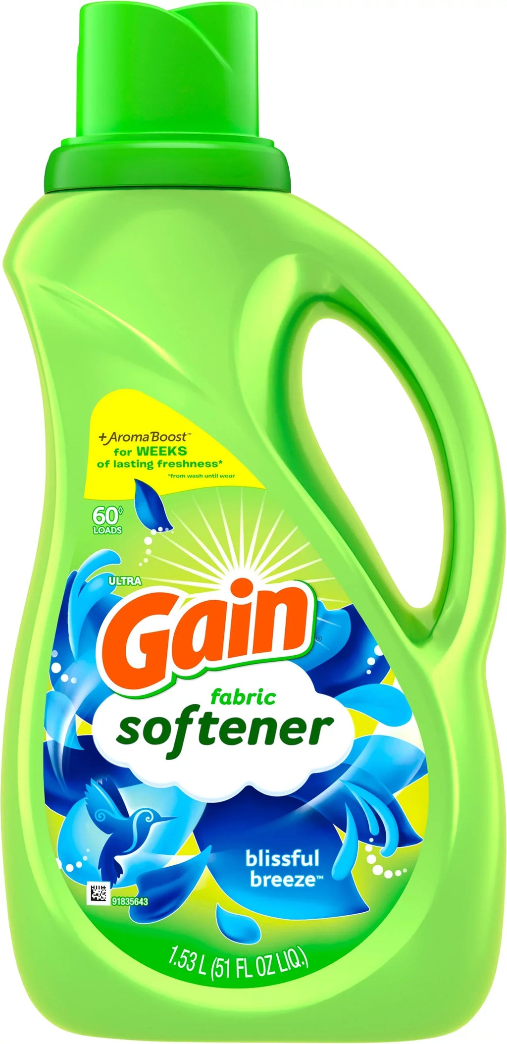 Breeze 51 (60 Oz. Loads) Blissful Liquid Fabric Softener