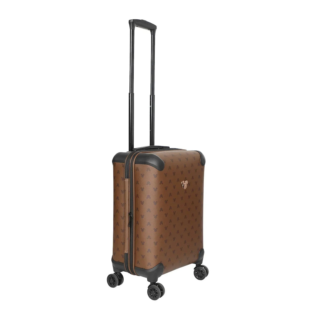 Mouse Luggage Mickey 22” Rolling Brown Disney Ears