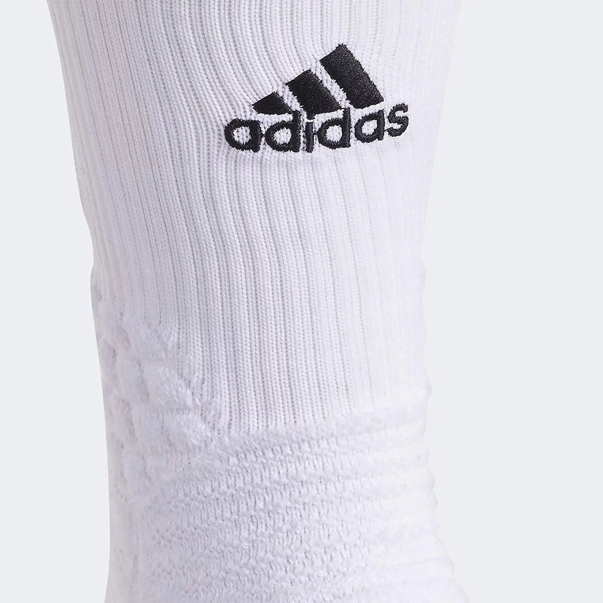 Creator Unisex-Adult 365 Socks Crew Basketball X-Large (1-Pair) adidas White/Black