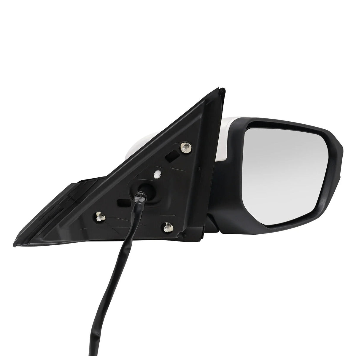 Sedan Side Heated Right Fit Camera Civic White Mirror 2016-2020 Power Honda View