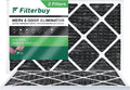 Carbon Air 8 Activated Furnace 12x20x1 HVAC Eliminator Filterbuy Odor Pleated Filters with (2-Pack) MERV AC