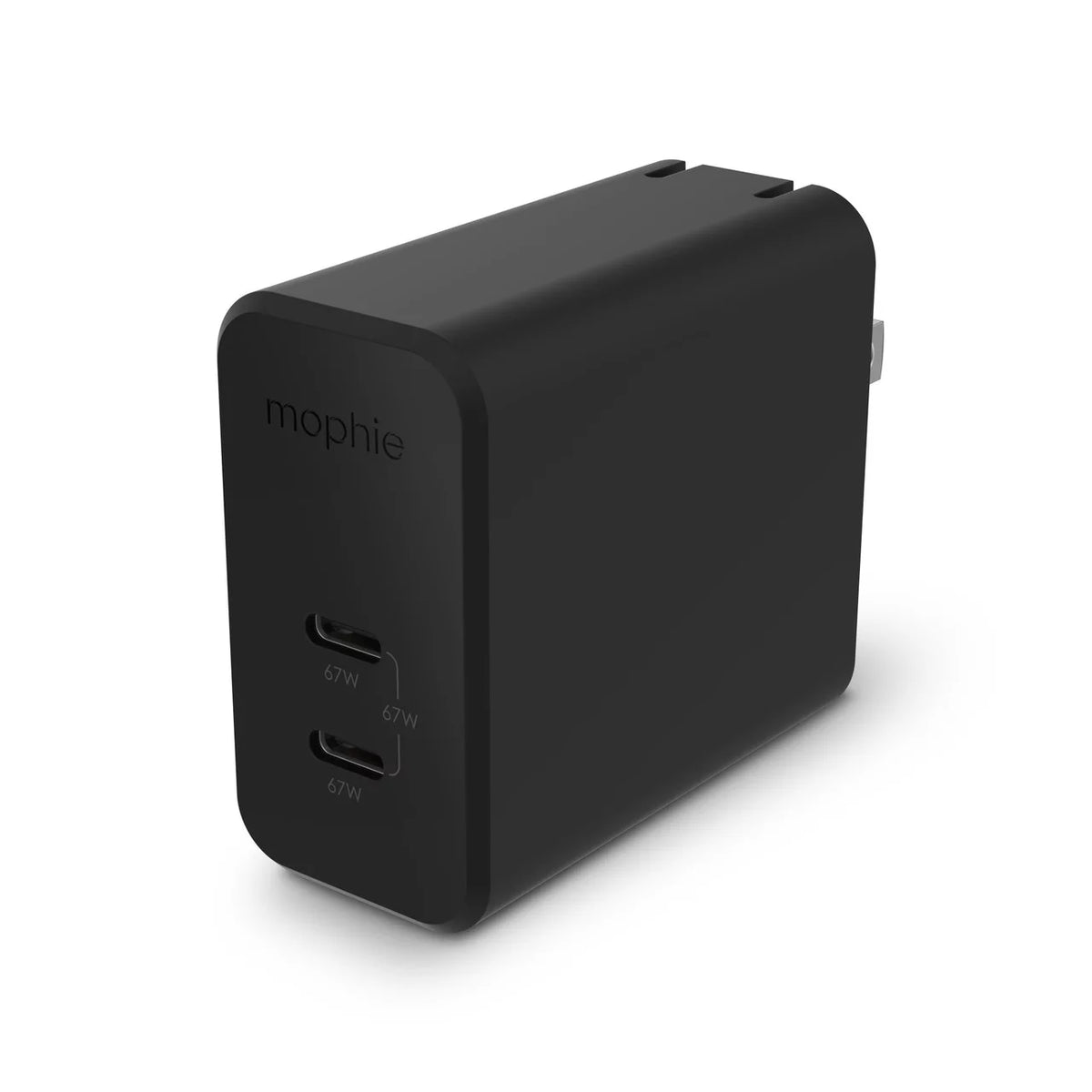 Pro, HP Spectre, iPad mophie - for Compact Wall 14/13/12 67W, GaN Charger Pro, Black 3-Port Note20/10+, C and iPhone Galaxy Charger More Fast Foldable USB Pro/Air, Pixel, MacBook S22/S21,