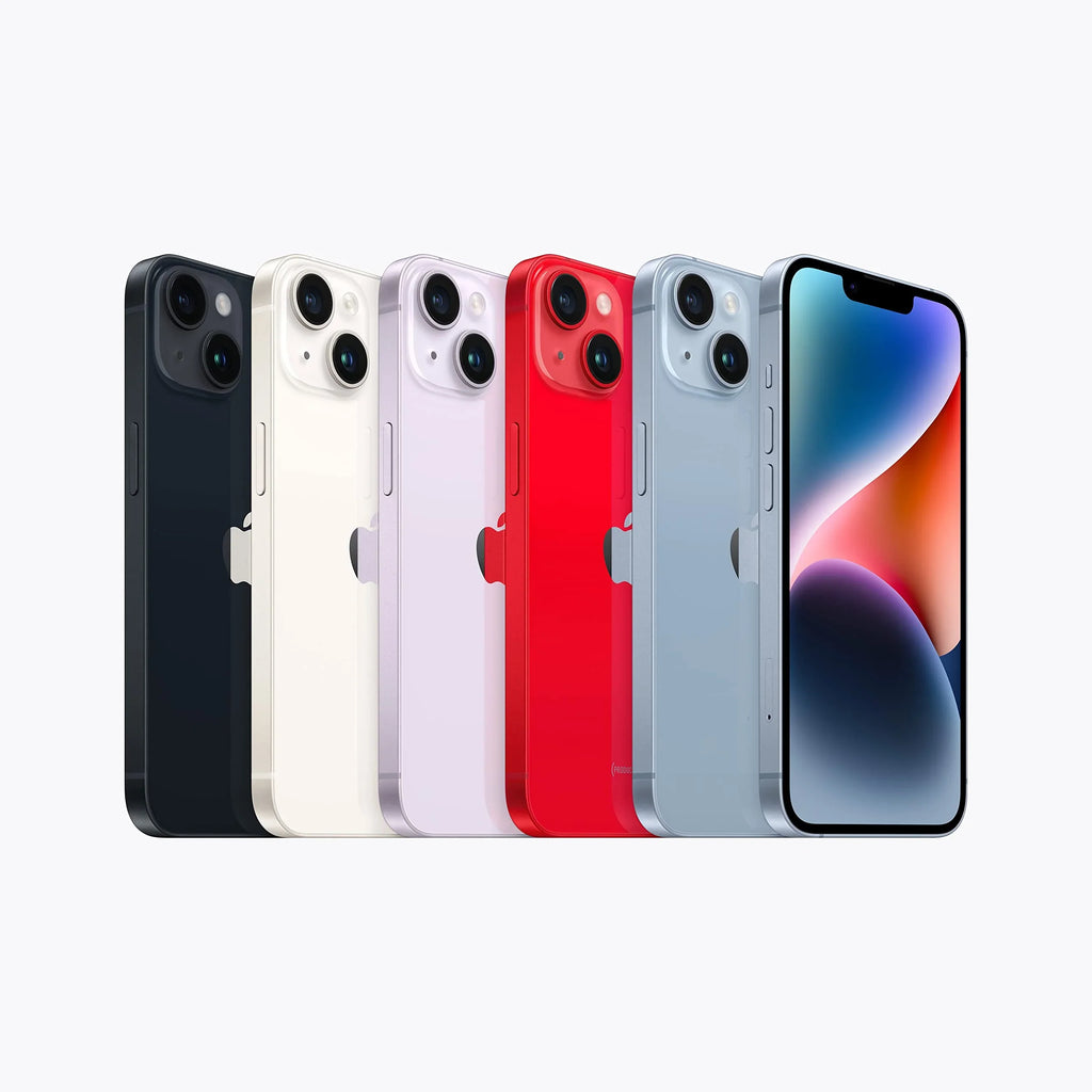 Midnight 128GB iPhone Cellular MPUA3LL/A LTE Apple 14 Restored (Refurbished)