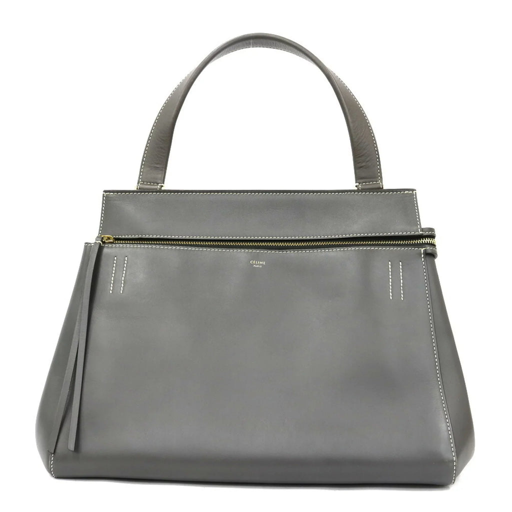 CELINE Edge Handbag Celine Pre-Owned Gray Ladies (Fair)