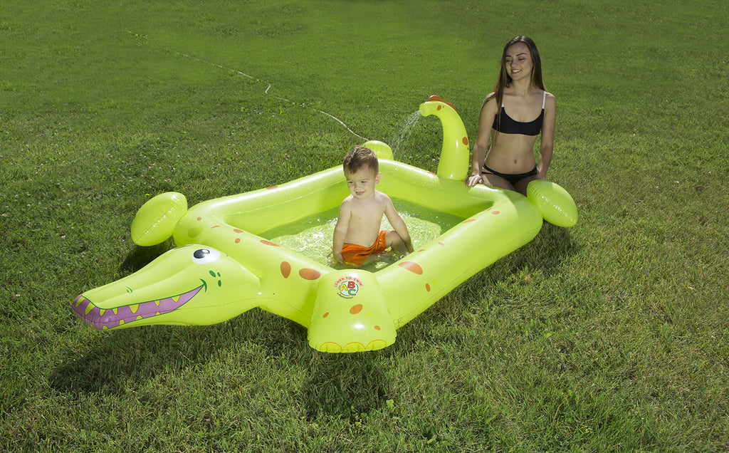 Pool Poolmaster Inflatable Swimming Kiddie Crocodile Spray