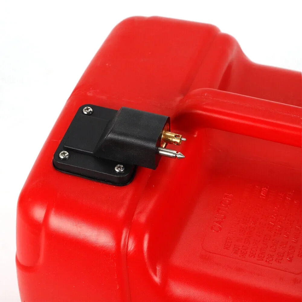 Fuel 3 Universal Miumaeov External with Outboard Connector Tank Tank Tank Fuel Motor Gallon Portable Motor Fuel