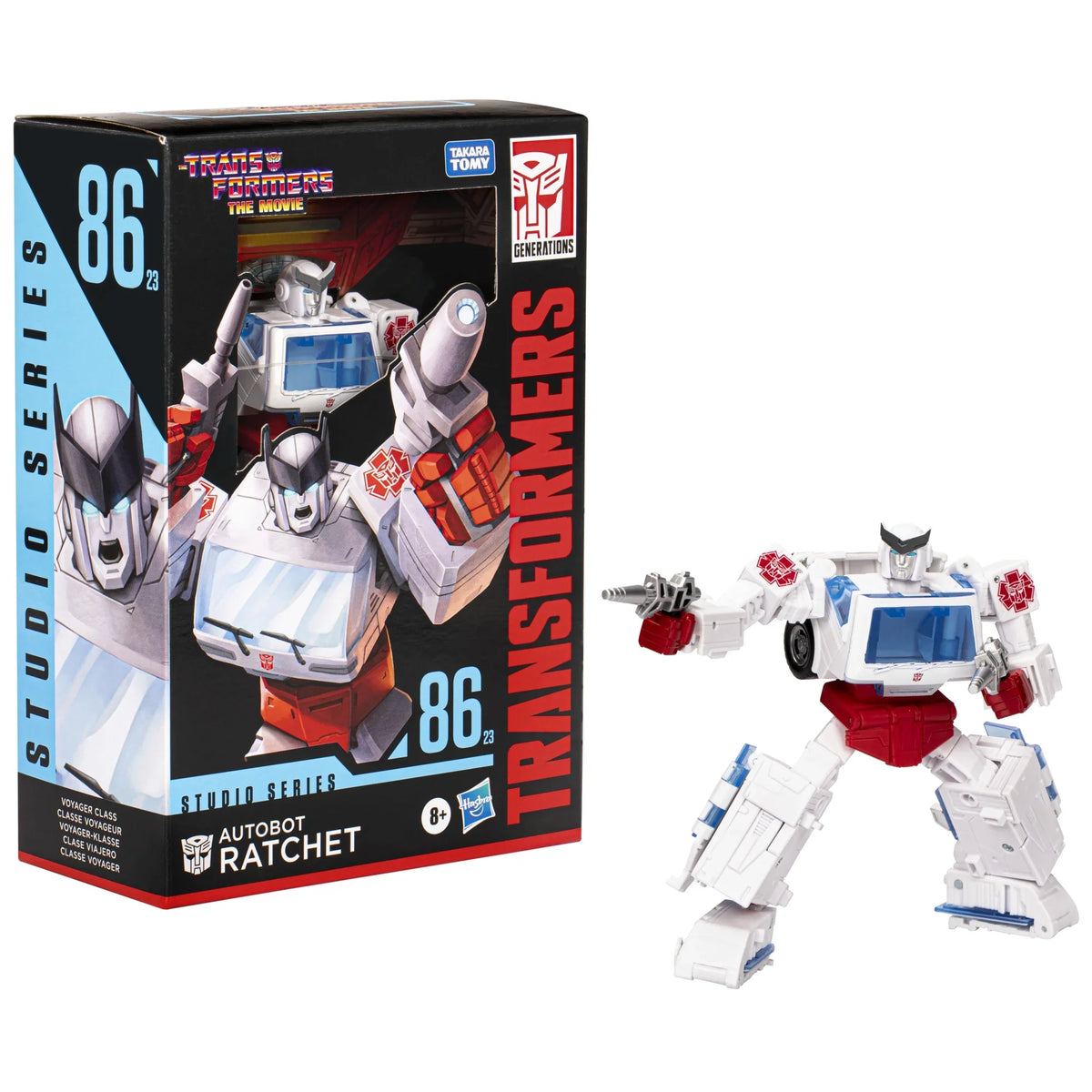 Transformers Series Figure Transformers: 86-23 Action Voyager Movie (6.5”) Studio Autobot The The Ratchet