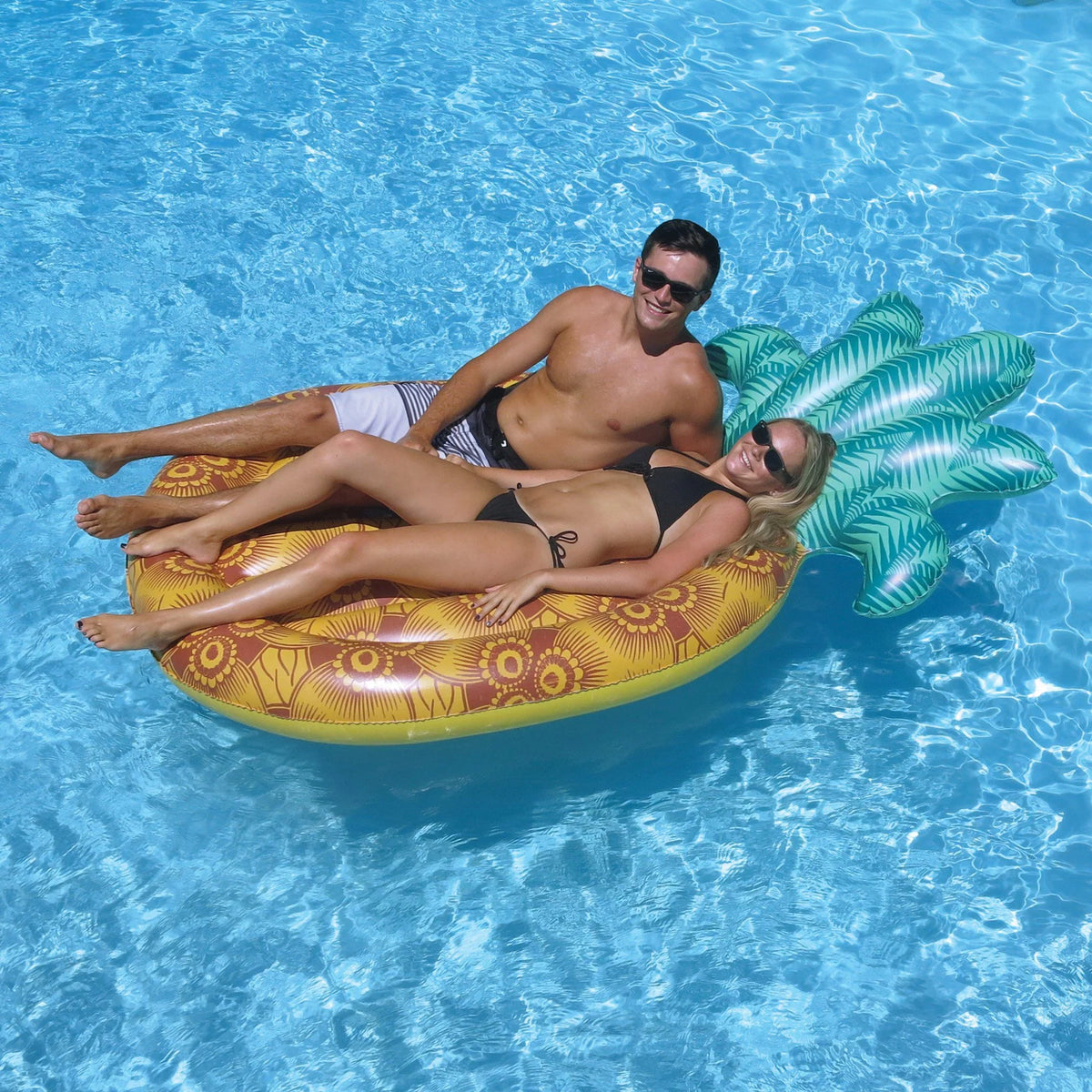 Giant Pool Pineapple Float Inflatable Swimline