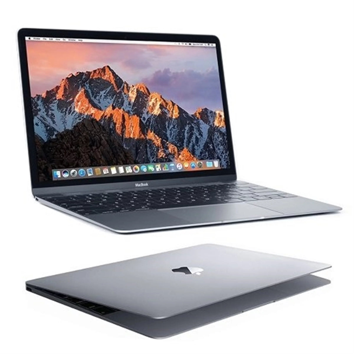 macOS,Space Gray MJY42LL/A SSD MacBook M-5Y51 8GB 512GB (Used) 1.2GHz 12" Apple Core™