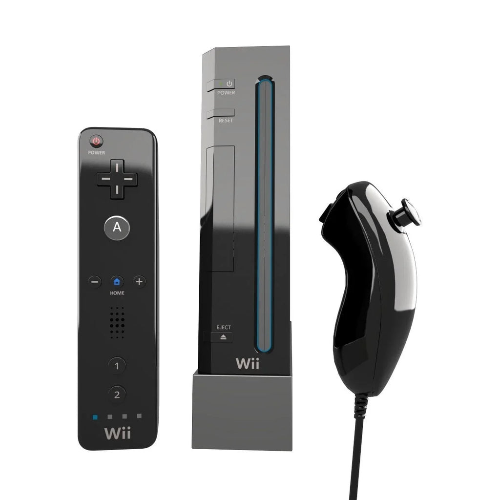 Bundle Kit Wii BOLT + Cleaning New AXTION Console Like Gaming Nintendo Headset Black