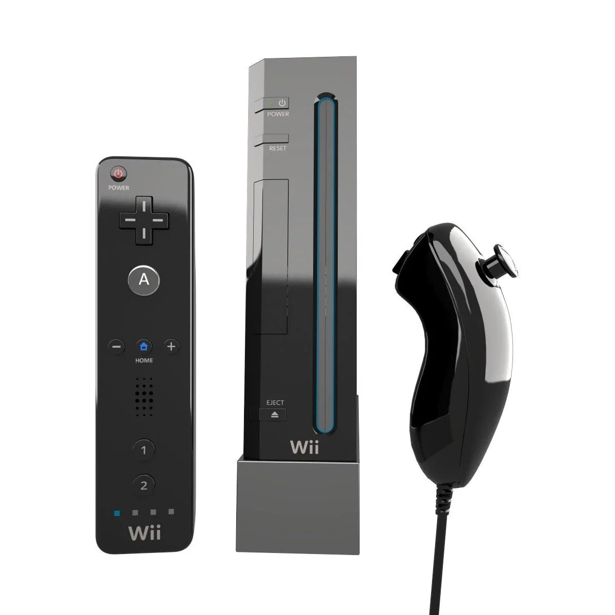 Bundle Kit Wii BOLT + Cleaning New AXTION Console Like Gaming Nintendo Headset Black